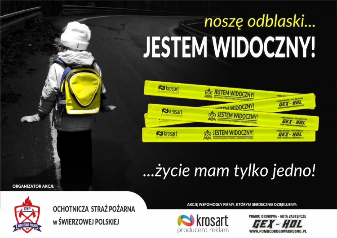 Akcja prewencyjna "JESTEM WIDOCZNY!"