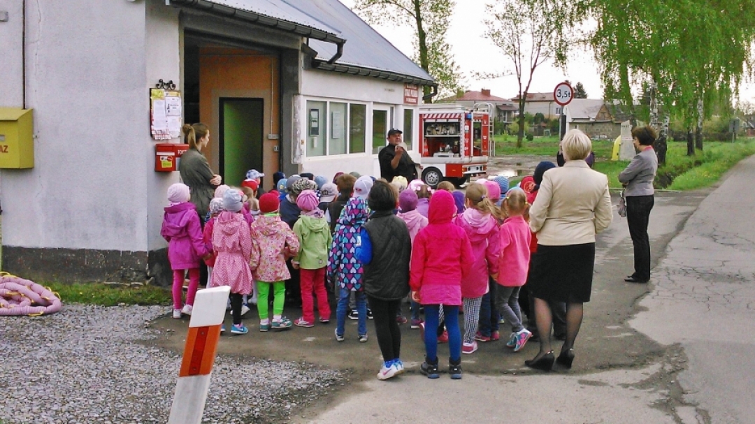 Wizyta przedszkolak&oacute;w w naszej jednostce