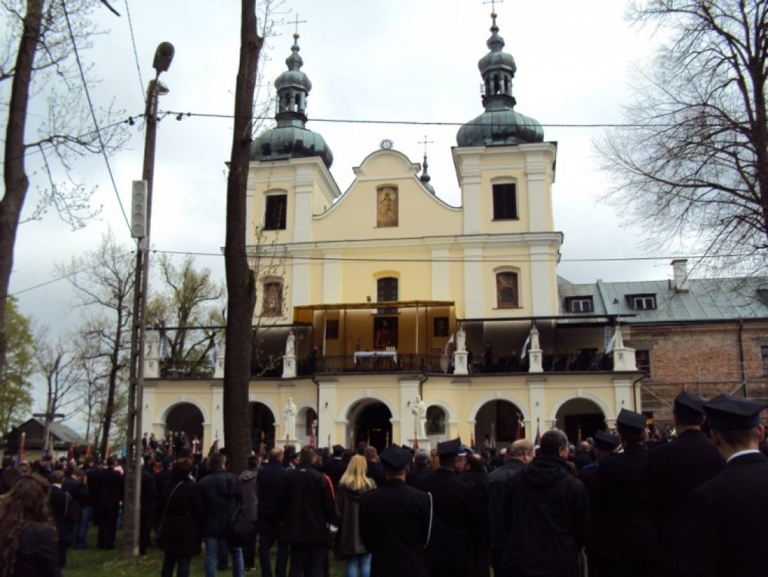 Wojew&oacute;dzkie Obchody Dnia Strażaka w Kalwarii Pacławskiej
