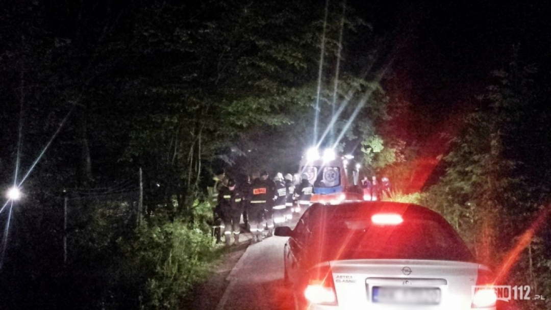 Poszukiwania zaginionego mężczyzny w B&oacute;brce